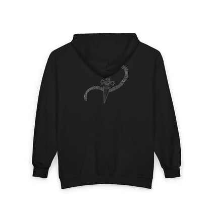 Hoodie - Kurapika Chain Heart Zip-Up Hooded Sweatshirt