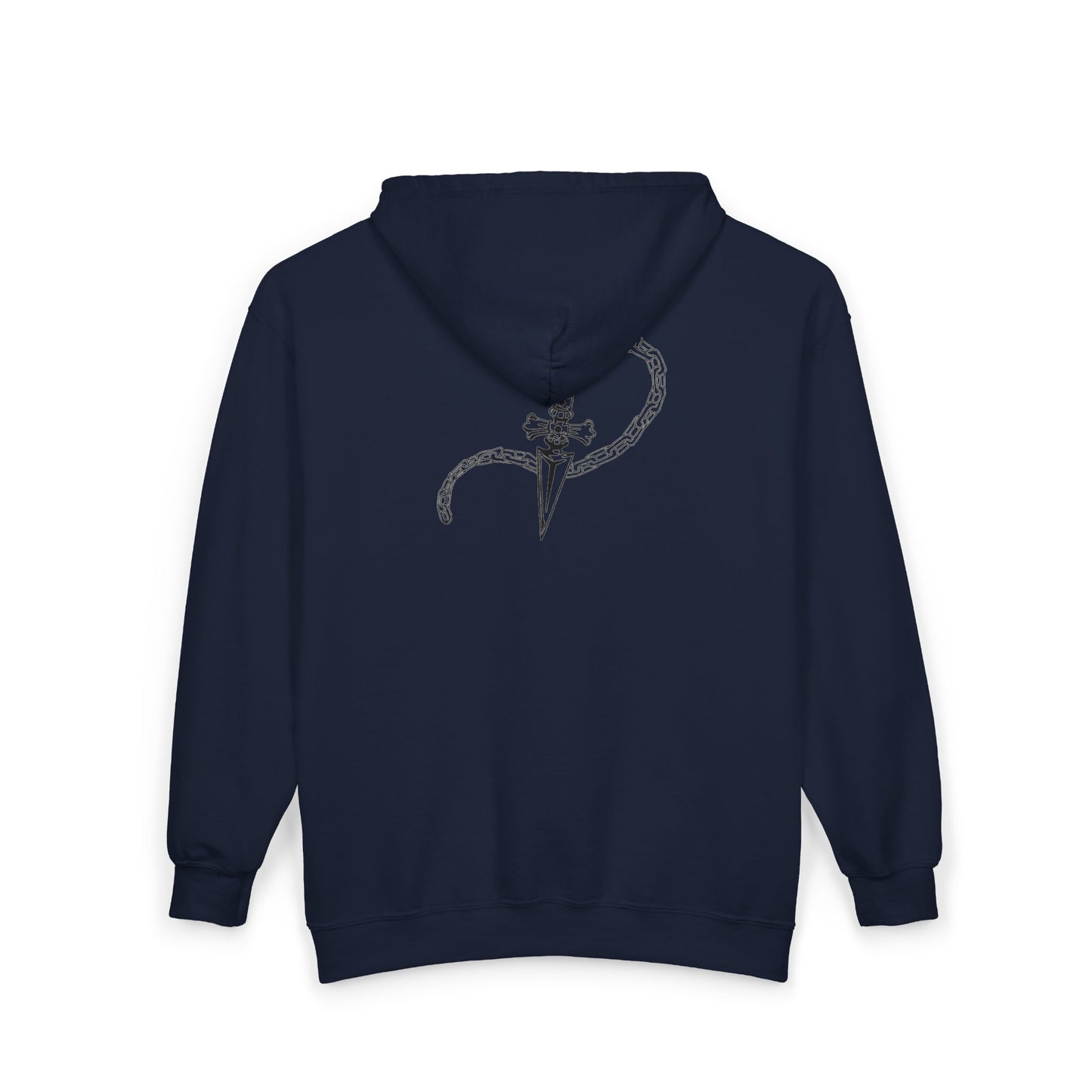 Hoodie - Kurapika Chain Heart Zip-Up Hooded Sweatshirt