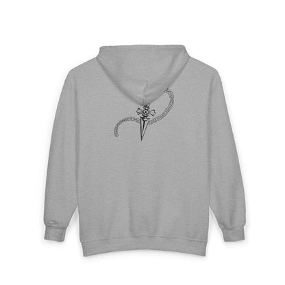 Hoodie - Kurapika Chain Heart Zip-Up Hooded Sweatshirt